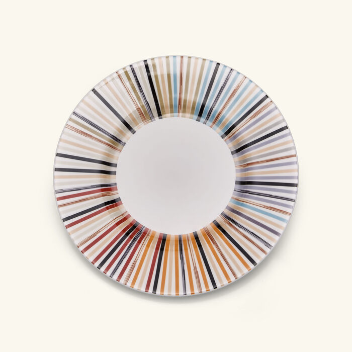 ميسوني هوم طقم فنجان شاي وصحنه سترايبس من قطعتين