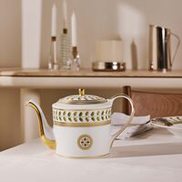 Constance Tea Pot Green bernardaud constance tea pot green
