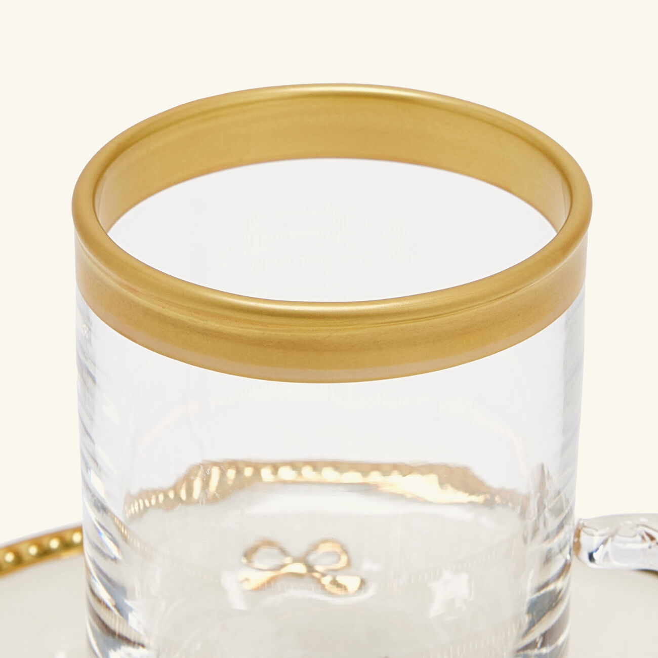 villari butterfly arabic tea cup saucer small white