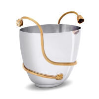 Deco Leaves Champagne Bucket, small