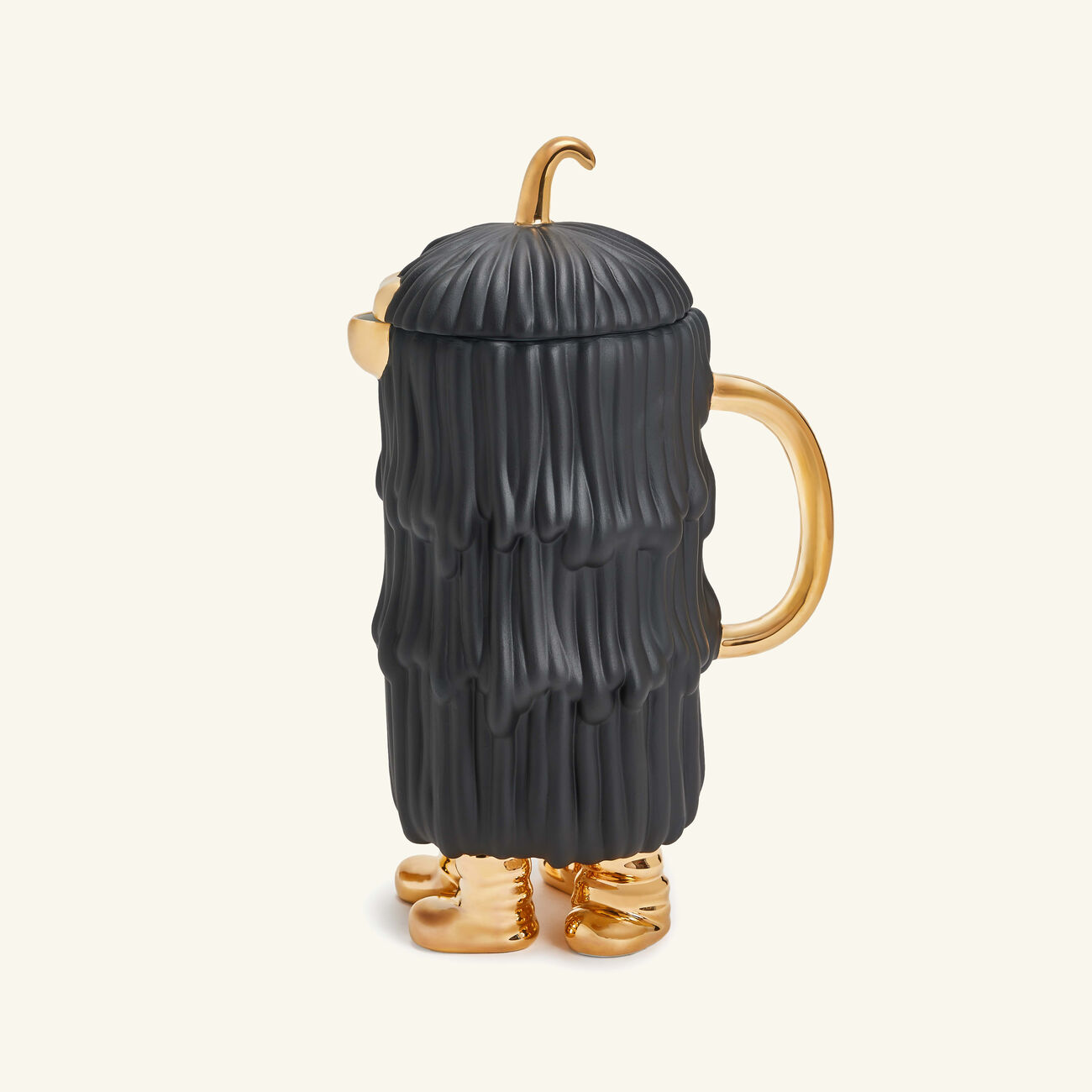l objet haas coffee tea pot black