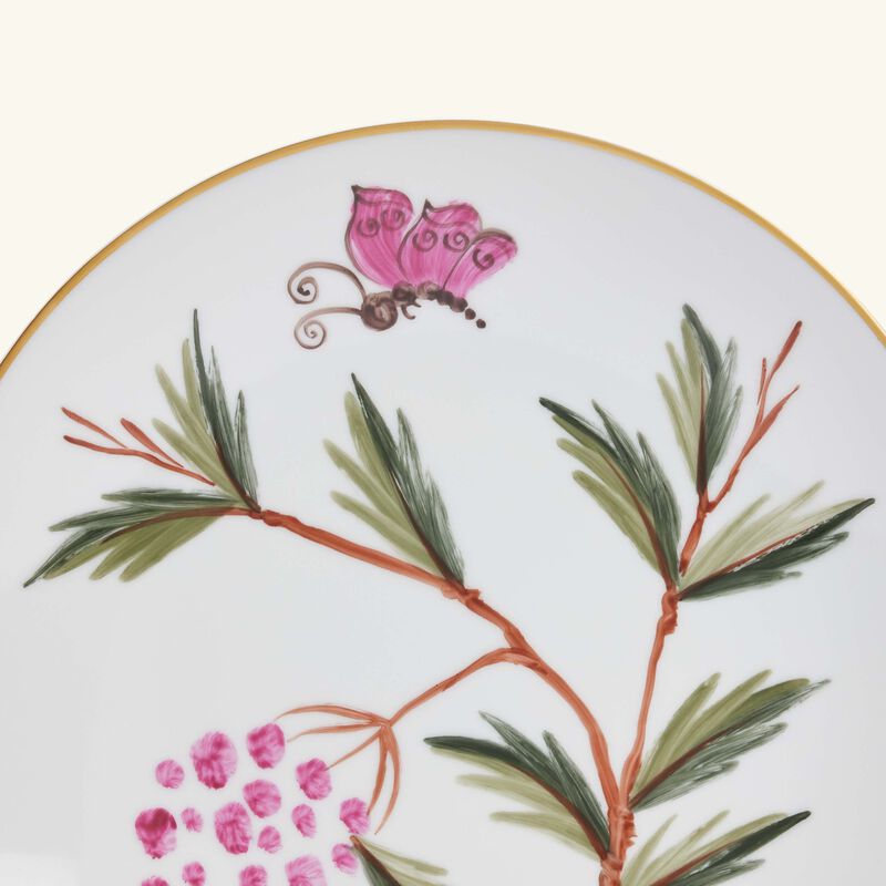Jardins De Shalimar Dessert Plate Round Pink 21cm marie daage jardins de shalimar dessert plate round pink 21cm