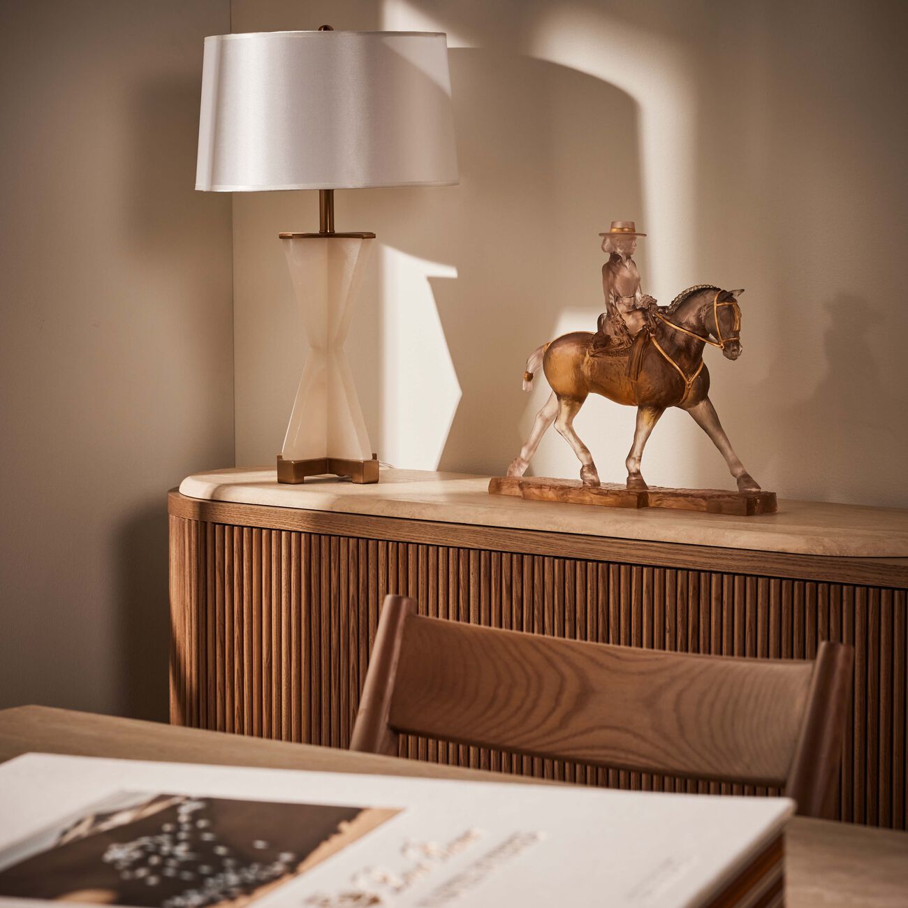daum andalusian horsewoman sculpture extra large brown limited edition