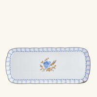 bernardaud brocante serving bowl blue 29cm