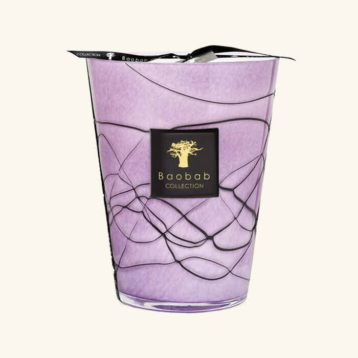 baobab collection filo viola candle max 24