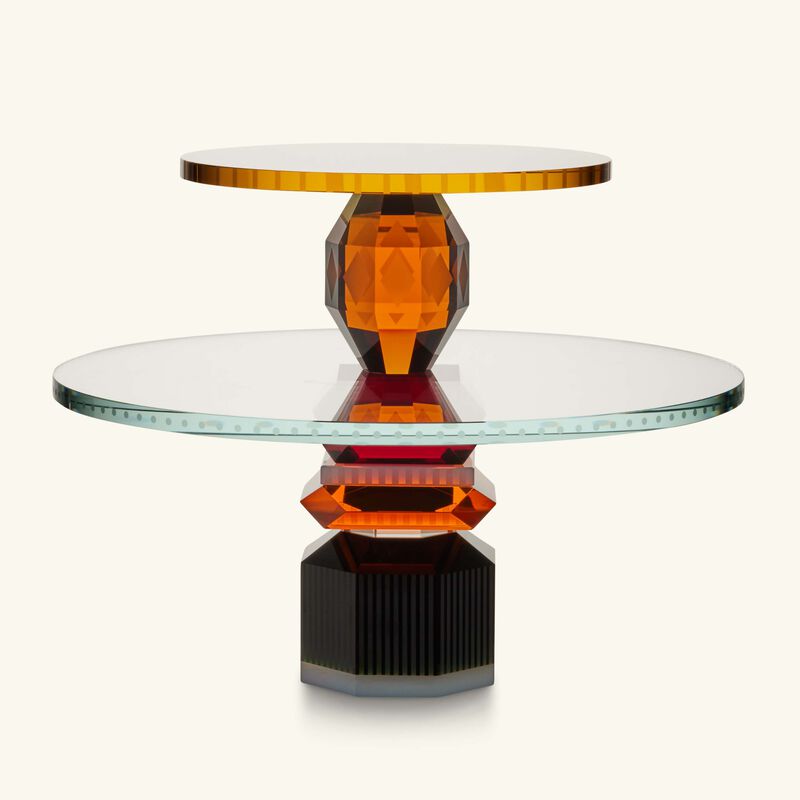 reflections copenhagen daisy cake stand yellow