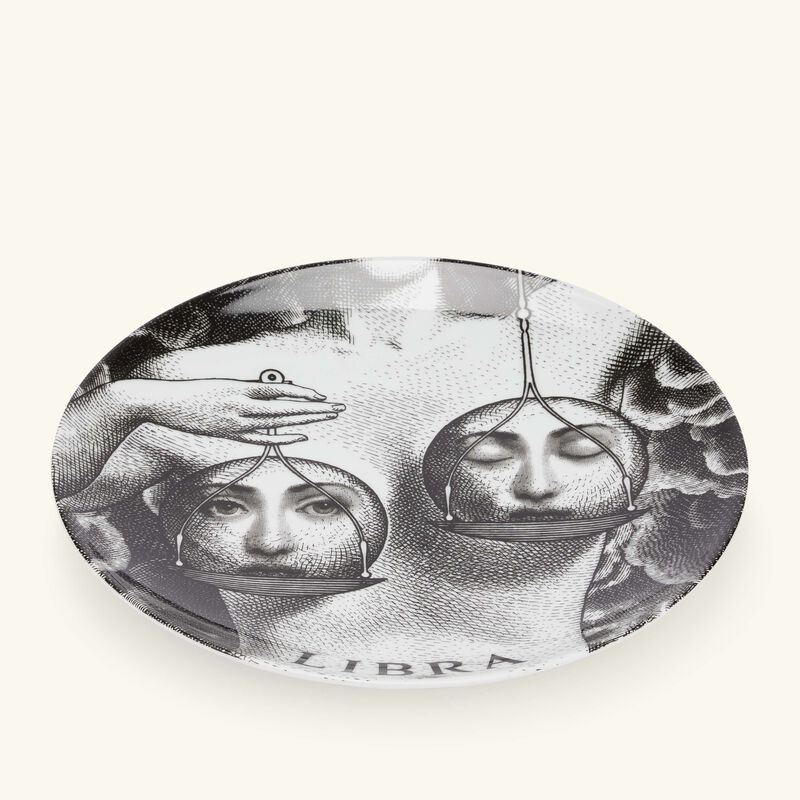 fornasetti tema e variazioni no 354 libra wall plate