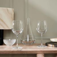 chateau baccarat decanter clear