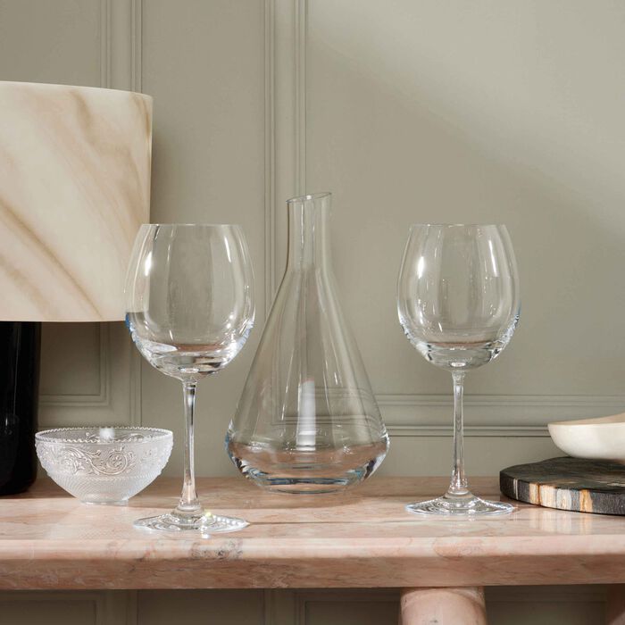 chateau baccarat decanter clear