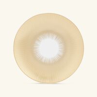 bernardaud sol serving platter rectangular gold 22cm