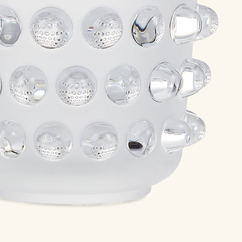 Iconic Mossi Vase Medium Clear lalique iconic mossi vase medium clear