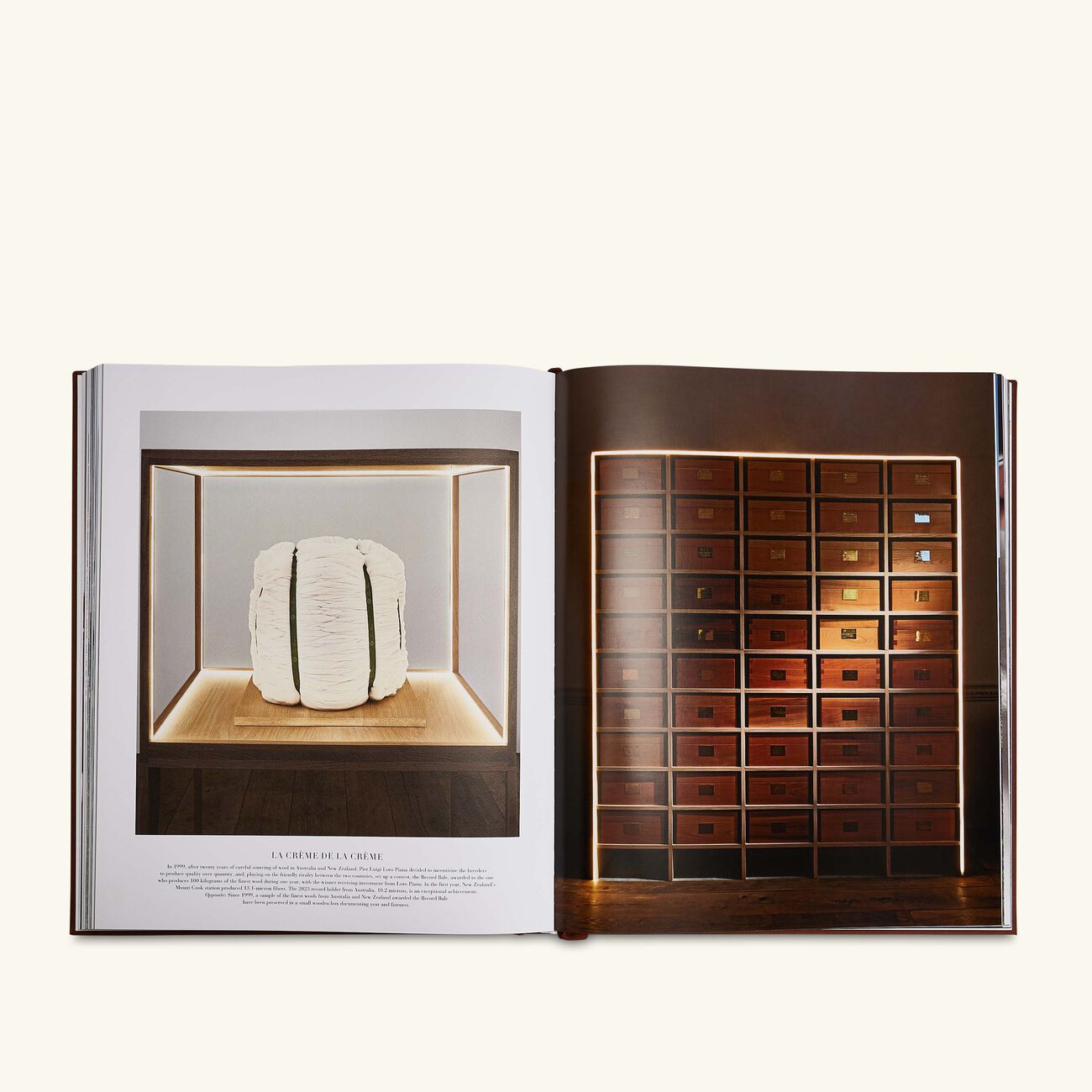 assouline loro piana master of fibres book 48x41cm
