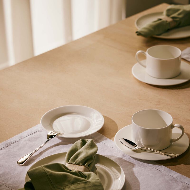 Albi Tea Time Duo Silver Plated Set of 4 christofle albi tea time duo silver plated set of 4