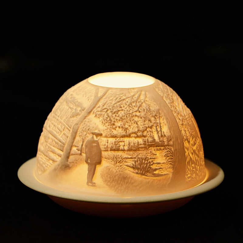 Monet Scene Lithophanie bernardaud monet scene lithophanie