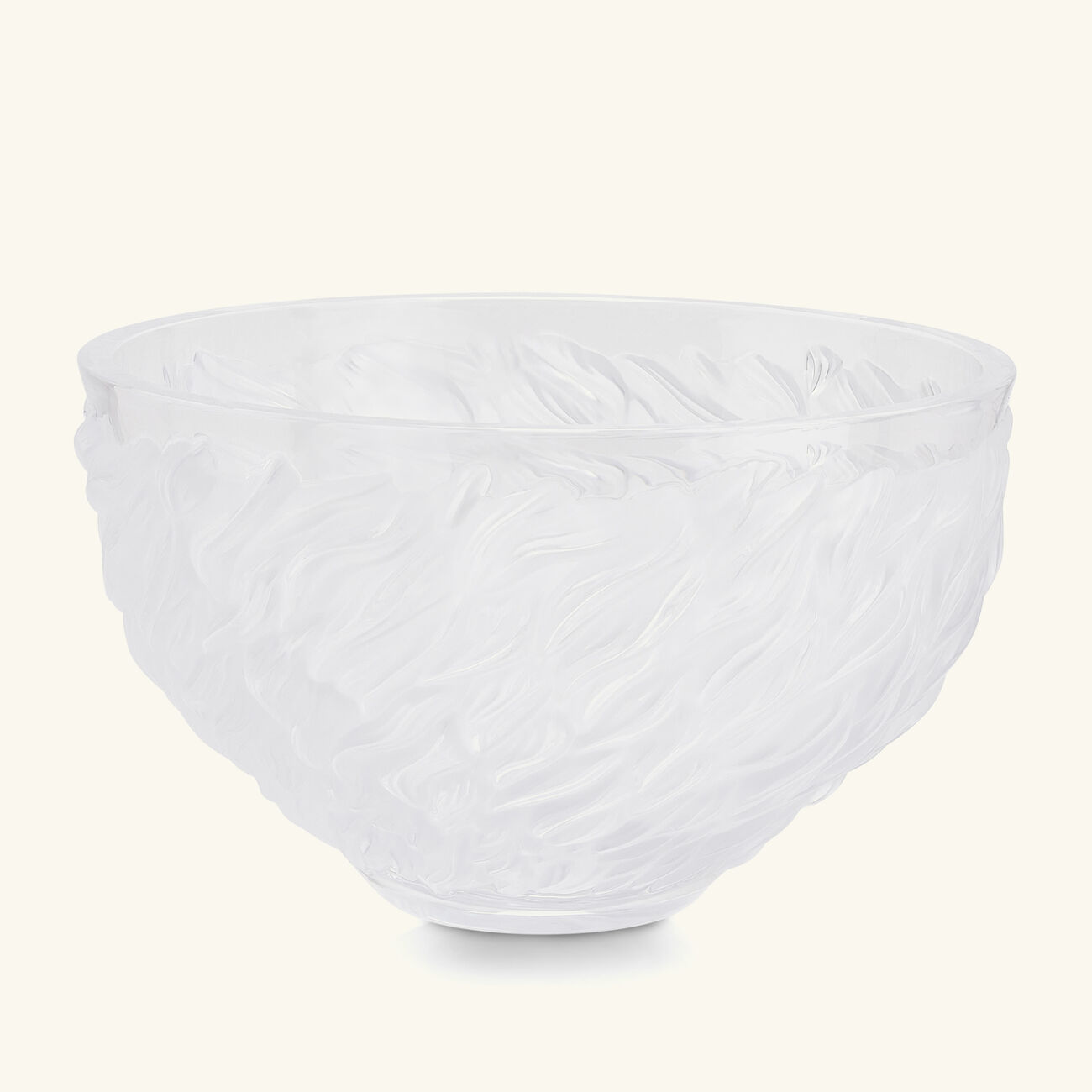 Fourrure Centerpiece Clear lalique fourrure centerpiece clear
