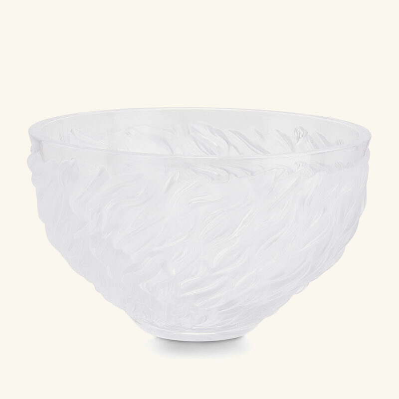 Fourrure Centerpiece Clear lalique fourrure centerpiece clear