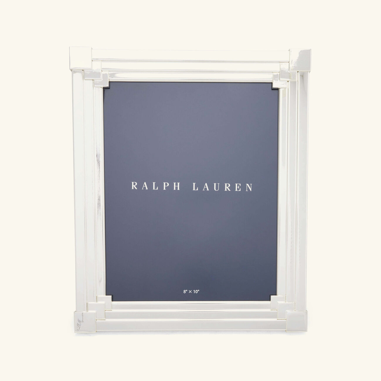 ralph lauren home gammond picture frame silver 20x25cm