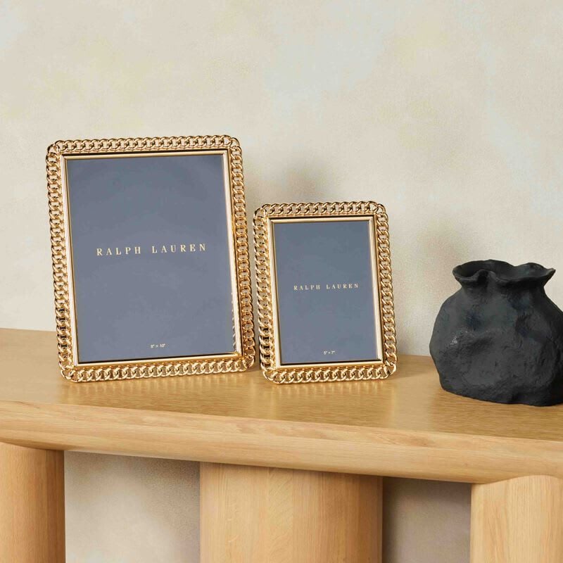 Blake Picture Frame Gold 20x25cm ralph lauren home blake picture frame gold 20x25cm