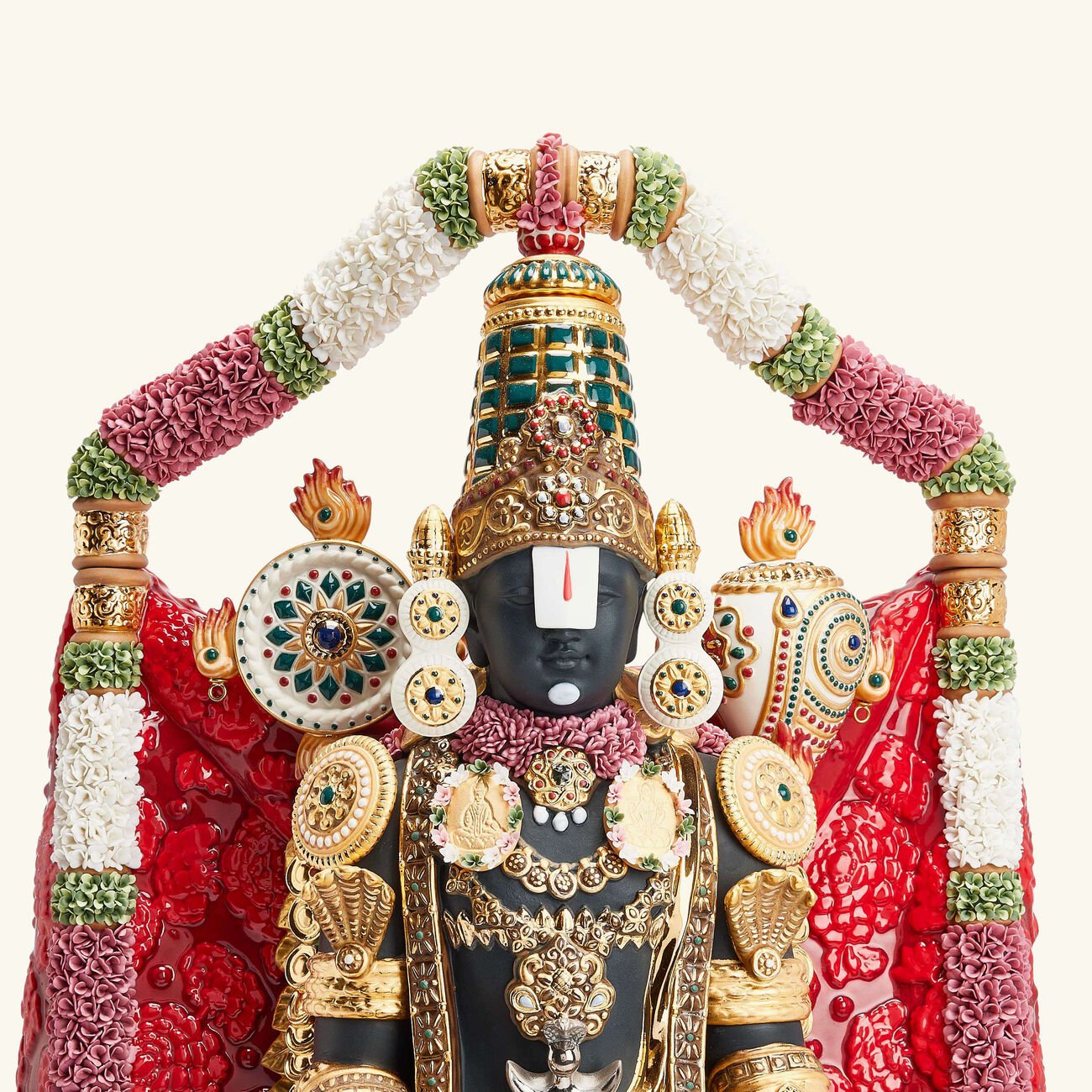 لادرو منحوتة بالاجي كبيرة جدًا حمراء محدودة الإصدار