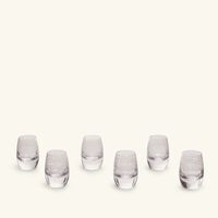 دملاج طقم  ثلث  المؤلف من 6 كؤوس للشرب   240 مل