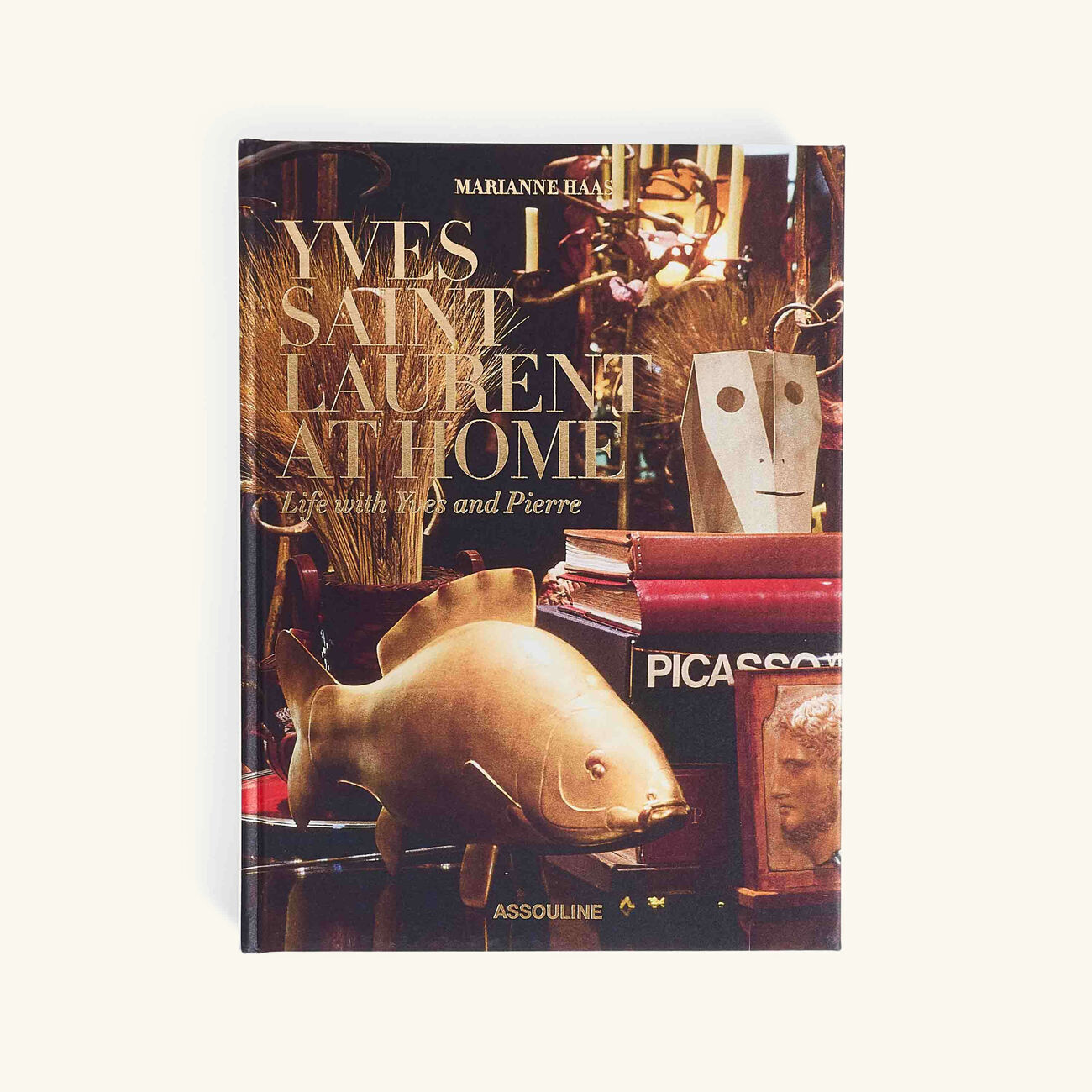 assouline yves saint laurent at home book 33x25cm