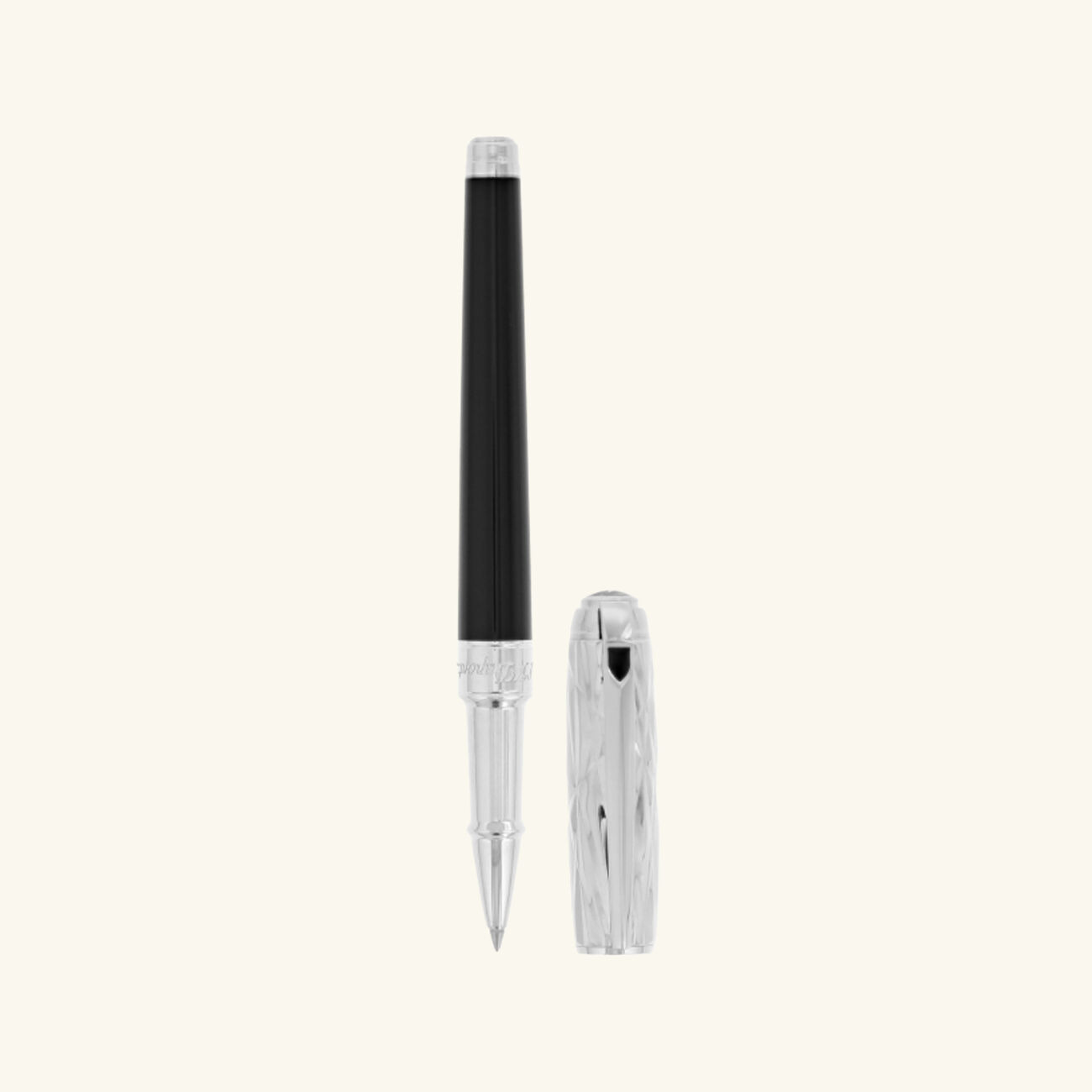 st dupont line d crazy diamond rollerball pen black