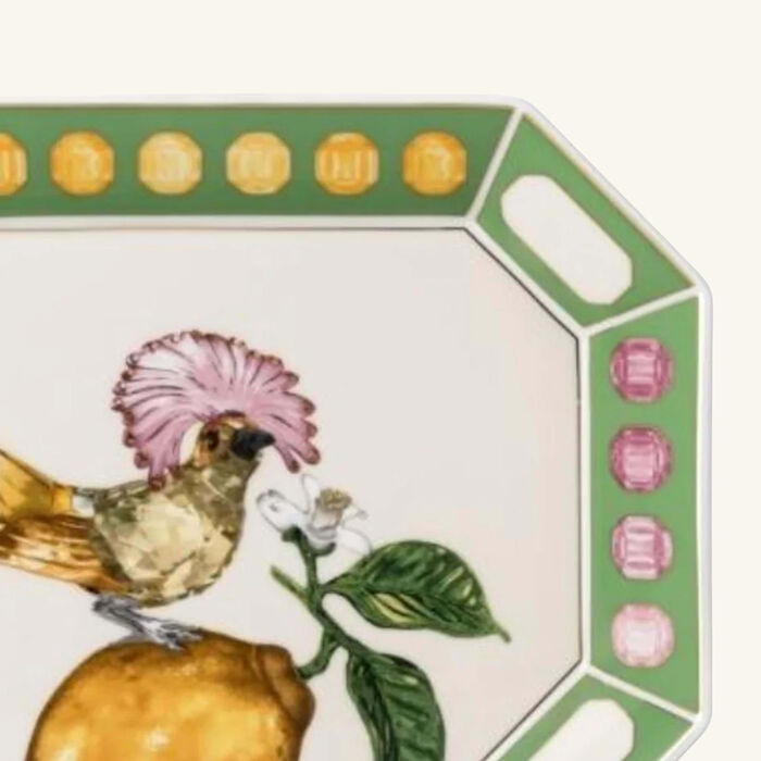 روزنتال طبق الضيافة آيديليا باللون الأخضر   20 سم