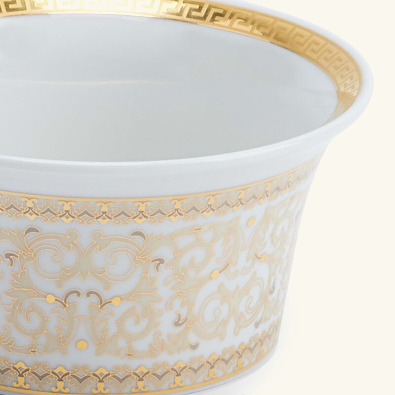 versace medusa gala dessert bowl white 11cm