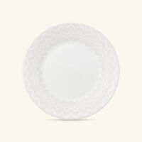 missoni home zig zag dessert plate round white 21 cm set of 2