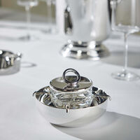 christofle vertigo caviar set silver plated