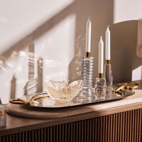 lalique compiegne bowl gold luster