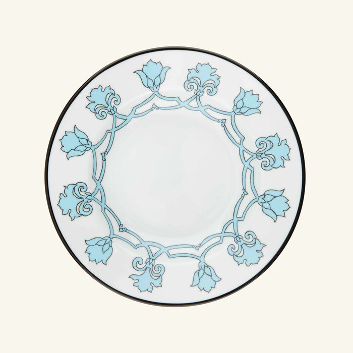 pinto paris jaipur soup plate aqua 22cm