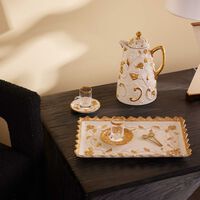 villari taormina serving tray rectangular medium white