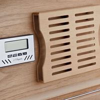 علبة حفظ السيجار بريميوم سوداء اس تي دوبون علبة حفظ السيجار بريميوم سوداء