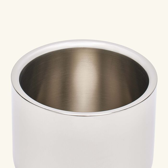 oh de christofle insulated ice bucket stainless steel
