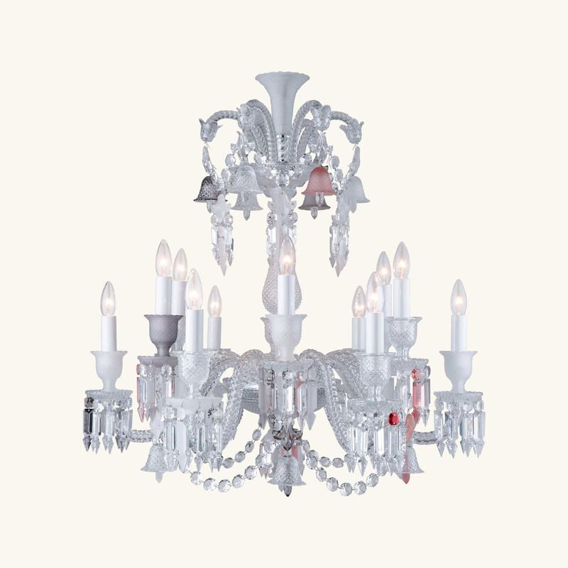 Zénith Flou Chandelier 12 Lights baccarat z nith flou chandelier 12 lights