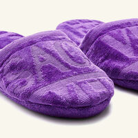 versace allover slippers medium pink