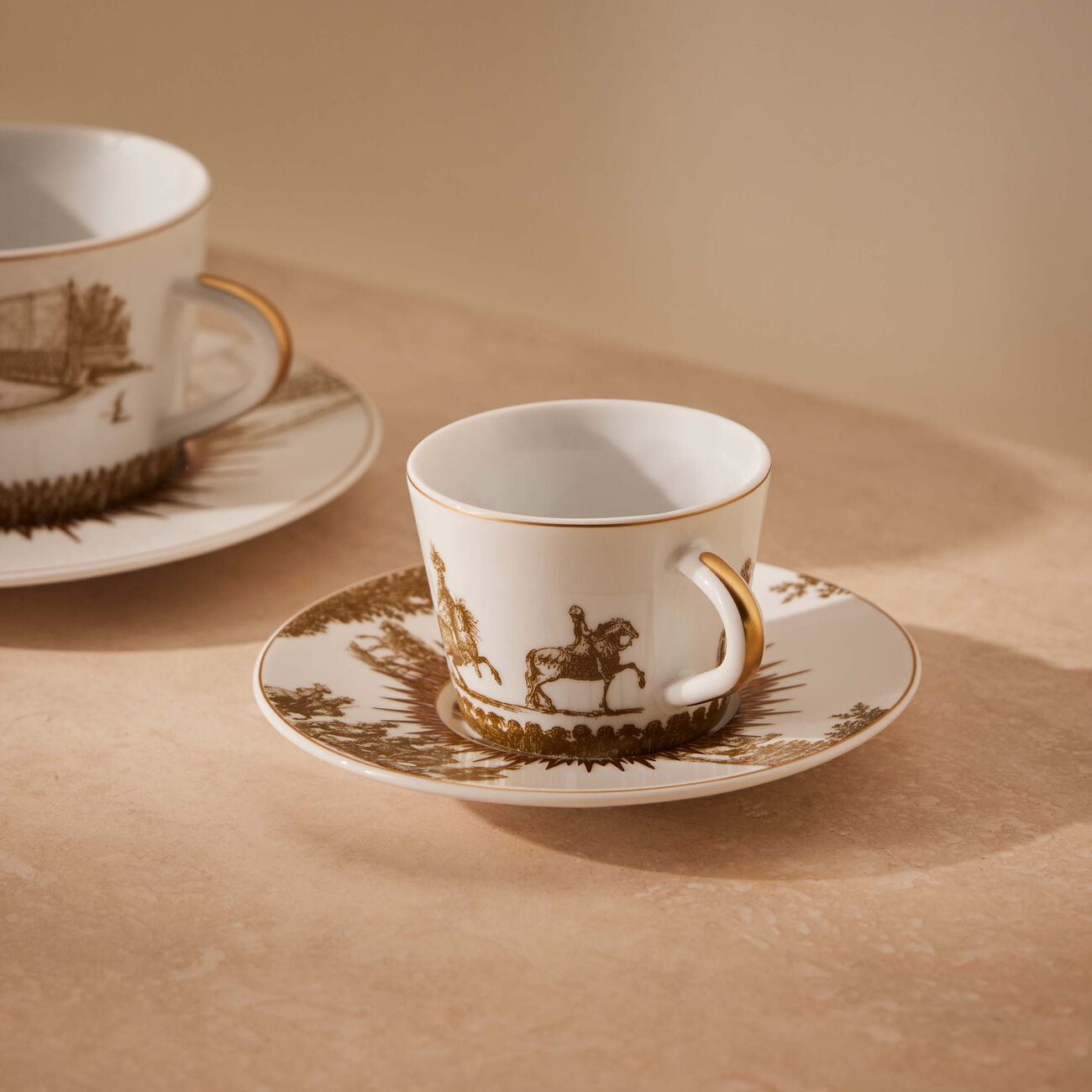 Versailles Enchante Set Of 4 Espresso Cups & Saucers bernardaud versailles enchante set of 4 espresso cups saucers