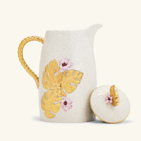 villari acapulco coffee tea pot white