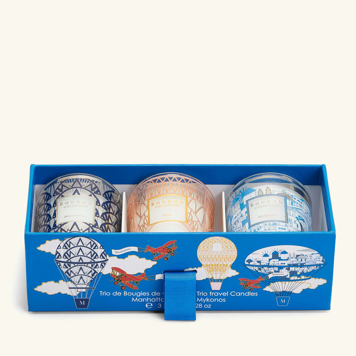 baobab collection my first baobab candle manhattan paris mykonos trio gift set