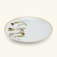 bernardaud jardin indien bread butter plate round green 16cm