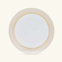 bernardaud sol dish round gold 29cm