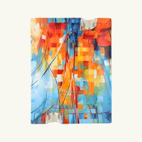 منفضة جرافتي مستطيلة كبيرة متعددة الألوان اس تي دوبون منفضة جرافتي مستطيلة كبيرة متعددة الألوان