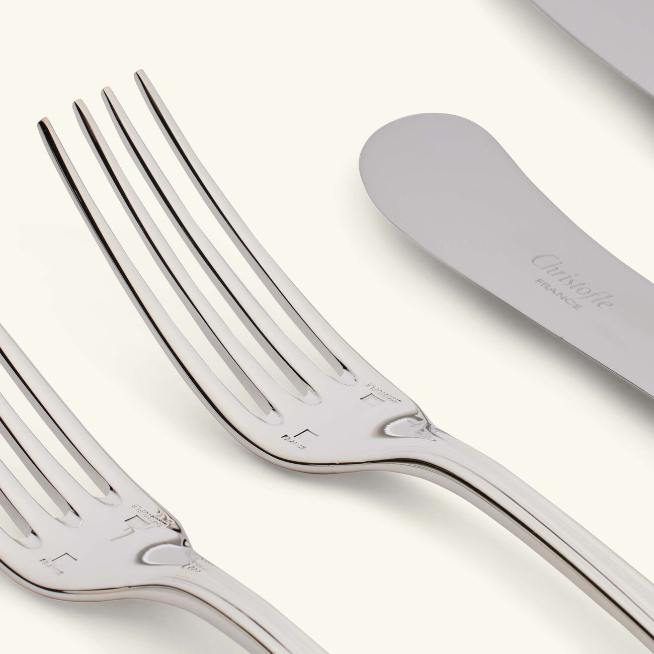 christofle albi breakfast duo silver plated set of 7