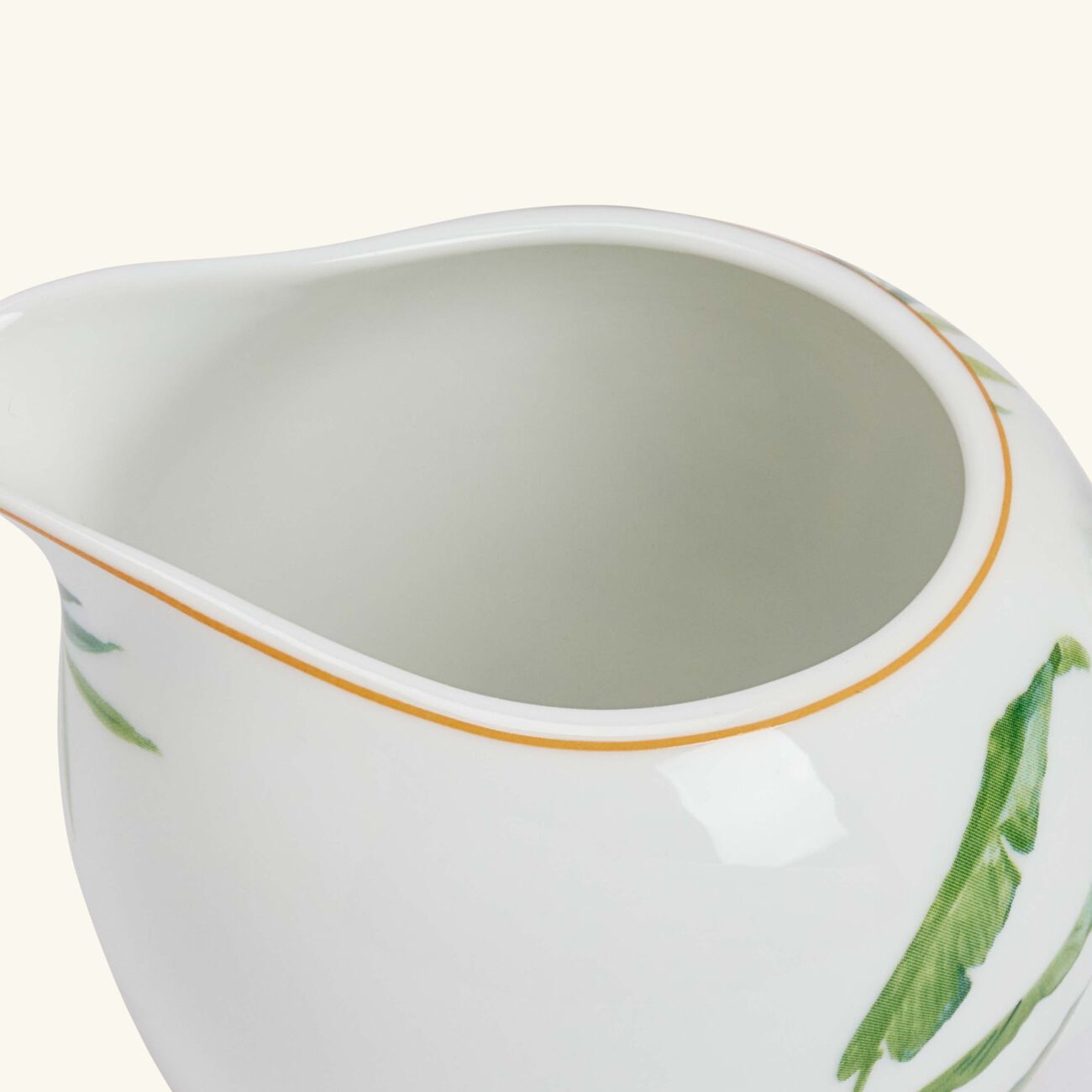 bernardaud tropiques milk pitcher blue