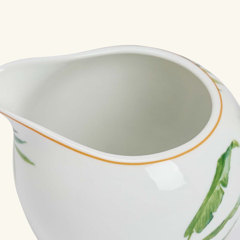 bernardaud tropiques milk pitcher blue