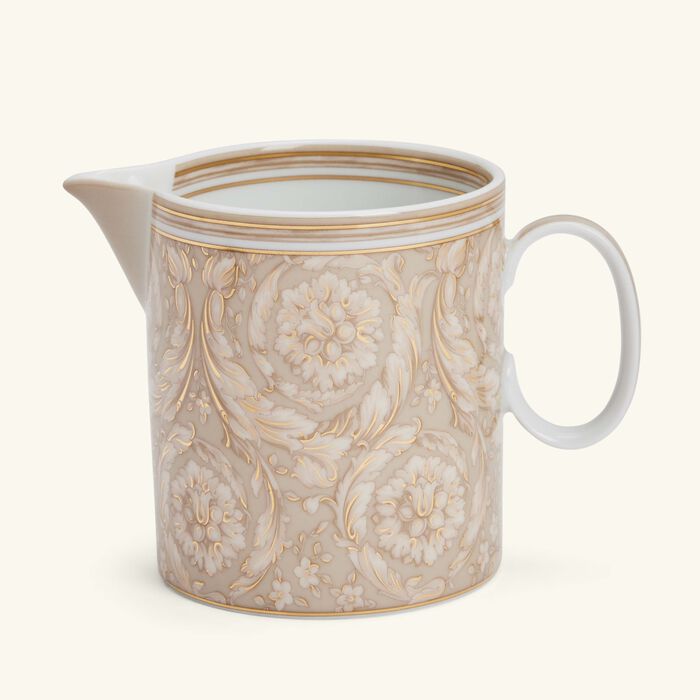 versace barocco beige creamer