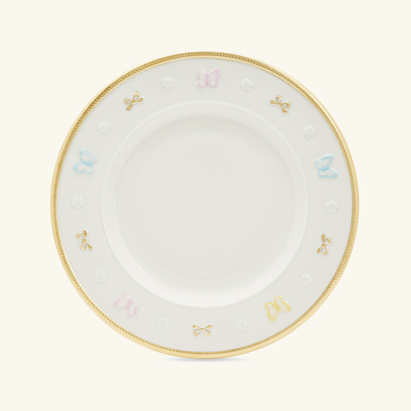villari butterfly dinner plate