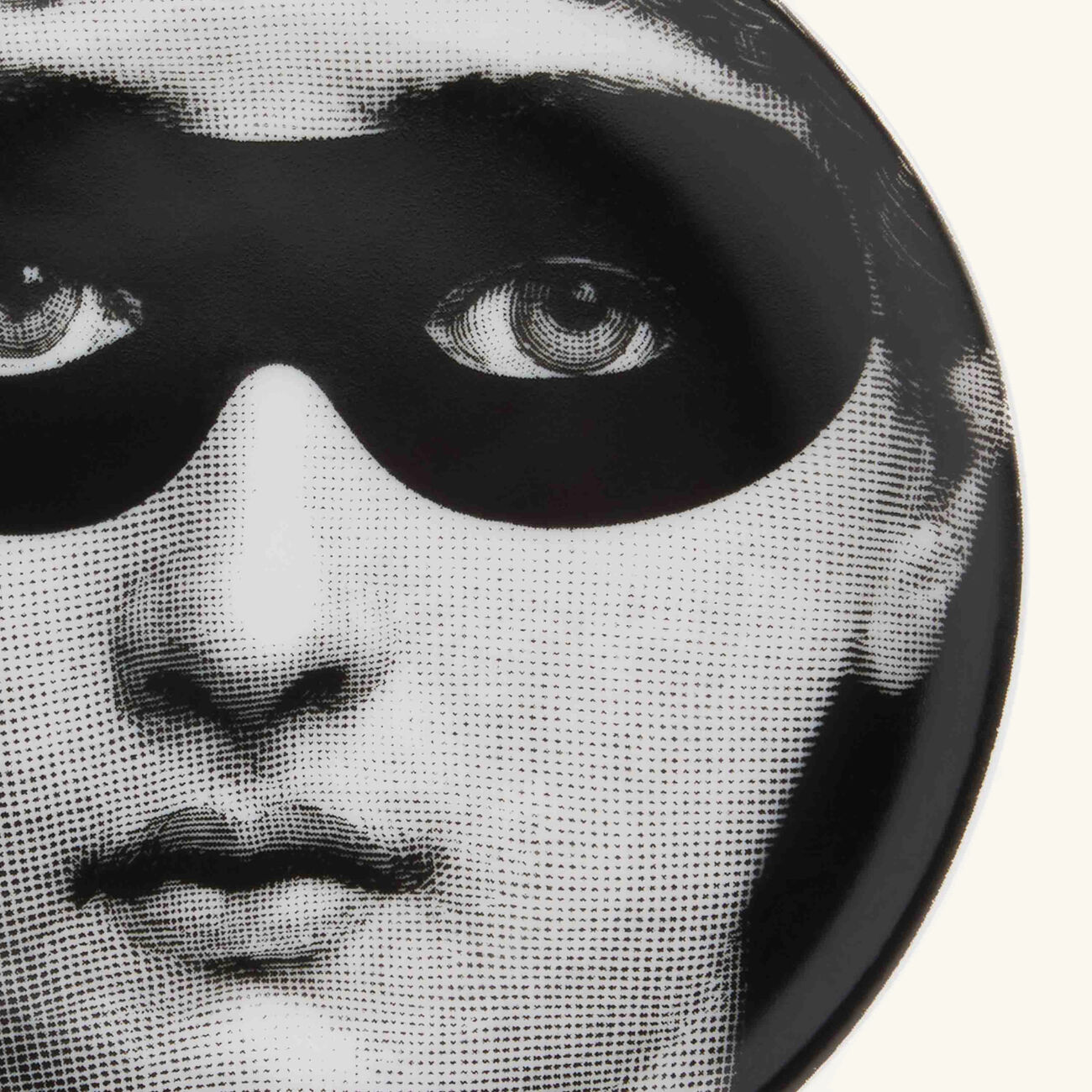 fornasetti tema e variazioni no 22 coaster grey