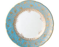 Eden Turquoise Salad Plate Eden Turquoise Salad Plate, small